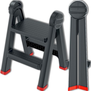 KISTENBERG SCHODKI DRABINKA SKŁADANA PODEST STOŁEK