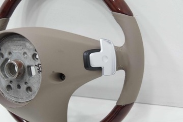 ДЕРЕВЯННЫЙ КОЖАНЫЙ РУЛЬ MERCEDES SL R230 LIFT