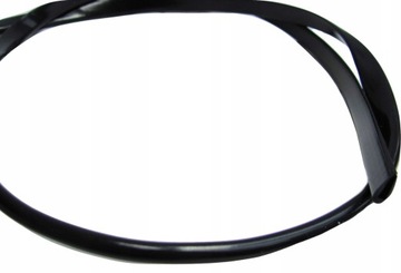 Краевая полоса, черная ПВХ-каучук, 3 мм.
