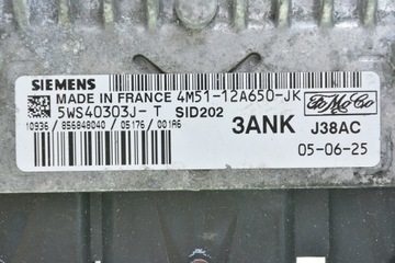 компьютер MK2 C-MAX 4M51-12A650-JK 5WS40303J-T 3ANK
