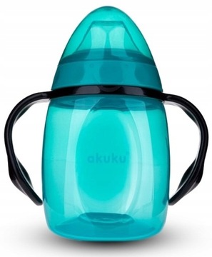 Набор бутылок AKUKU с соломинкой и грузиком