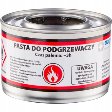 Pasta do podgrzewaczy w żelu Stalgast 0,2l