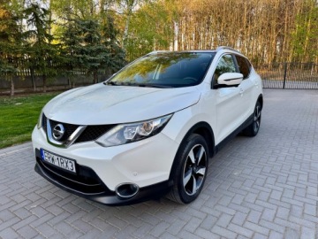Nissan Qashqai II Crossover 1.2 DIG-T 115KM 2017 Nissan Qashqai 115KM Kamery 360 Panorama Keyless Go Oryginalny Lakier, zdjęcie 4