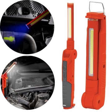 Lampa Warsztatowa LED Akumulatorowa Li-on 2600 mAh USB-C Magnes FORMULA1
