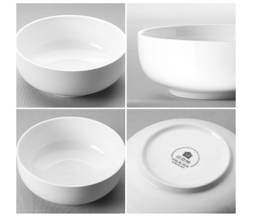 ZESTAW PORCELANOWYCH MISEK SAŁATKOWYCH dużych MALACASA Pojemne Stylowe