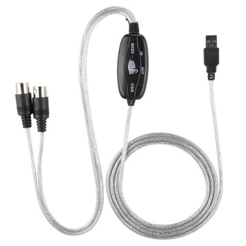 MIDI-ИНТЕРФЕЙС USB ДВУХСТОРОННИЙ MIDI-КАБЕЛЬ