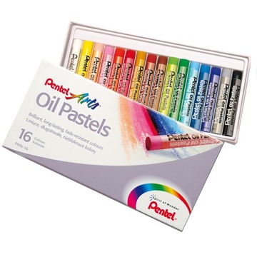 PASTELE OLEJNE PENTEL PHN16 16 KOLORÓW KREDKI