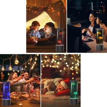 БОЛЬШАЯ ЛАВА ЛАМПА ЛАВА ЛАМПА С МЕДУЗАМИ НАСТОЛЬНАЯ ЛАМПА ДЛЯ УКРАШЕНИЯ + ПУЛЬТ ДИСТАНЦИОННОГО УПРАВЛЕНИЯ