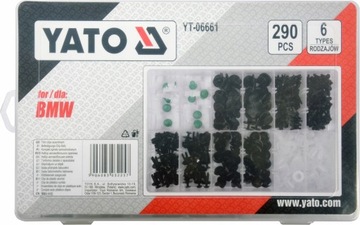 НАБОР АВТОМОБИЛЬНЫХ ЗАЖИМОВ, 290 ШТ.