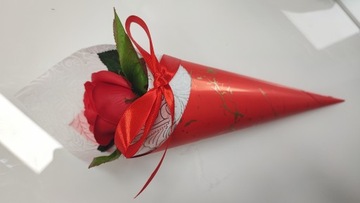 Róża z mydła Zakończenie roku dla nauczyciela Podziękowania