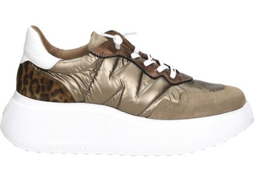 Wonders Półbuty A-3610 42 Roma Trend I Taupe Nylon Nacar