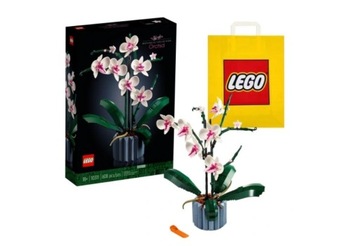 LEGO CREATOR EXPERT ICONS ORCHIDEA ZESTAW 10311 KWIAT + TORBA NA PREZENT