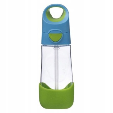 B.BOX SPORTOWA BUTELKA 450ML TRITANOWA ZE SŁOMKĄ 9M+ Ocean Breeze