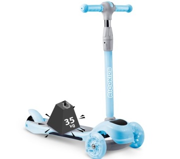 СКУТЕР ДЛЯ ДЕВОЧКИ, ТРЕХКОЛЕСНЫЙ, СВЕТЯЩИЕСЯ КОЛЕСА, СВЕТЯЩИЙСЯ СКУТЕР