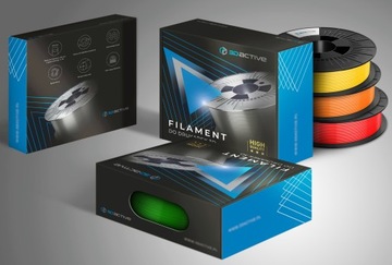 3DACTIVE PET-G НИТЬ КРАСНАЯ 1,75 ММ 1100 Г