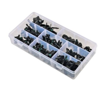 СОЕДИНИТЕЛИ ДЛЯ ТОПЛИВОПРОВОДА КОМПЛЕКТ 85 шт.