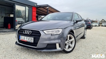 Audi A3 8V 2016 Audi A3 Sportback 2.0Benz Automat Navi climatronic szyberdach 1 rej 2017 b, zdjęcie 24