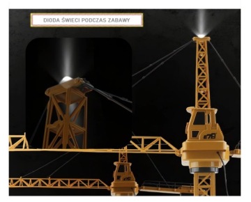 RC КРАН НА ДИСТАНЦИОННОМ УПРАВЛЕНИИ СО СВЕТОМ 130 СМ