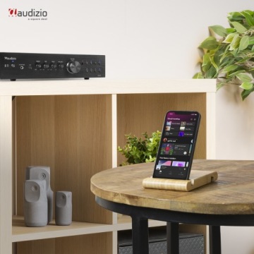 4-канальный усилитель 4x100 Вт HiFi BT Audizio черный
