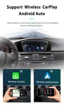 8,9 colio multimedijos ekranas Android 14 BMW E60 E90 CCC su Carplay funkcija, radijas XAD14BMWE60CCC-32 – nuotrauka 6