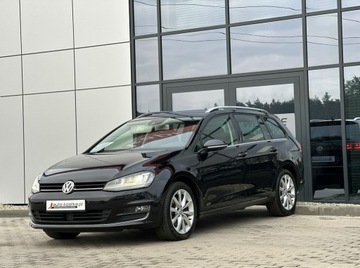 Volkswagen Golf VII Variant 2.0 TDI CR DPF BlueMotion Technology 150KM 2015 Volkswagen Golf LED, Bixenon, Półskóra, Navi,, zdjęcie 2