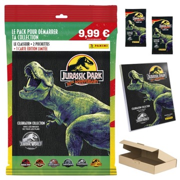 Jurassic Park Album na karty Panini 30Th Anniversary World Movie saszetki
