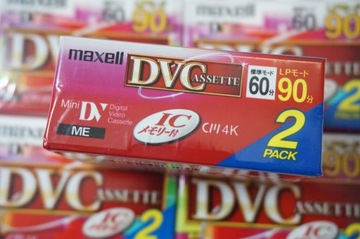 КАССЕТА с функцией памяти MAXELL iC Mini DV DVC 60/90 мин, 2 шт.