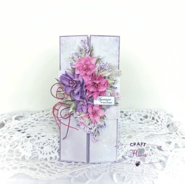 Zestaw papierów Spring Purple 30x30cm ScrapAndMe