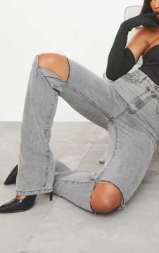 PRETTYLITTLETHING SPODNIE JEANSOWE R.44 G293102