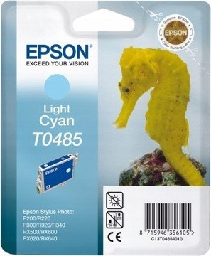 TUSZ ORYGINAŁ EPSON T0485 LIGHT CYAN R220 R300