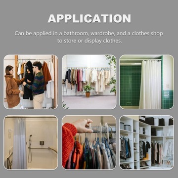 Потолочный кронштейн для штор для гардероба.