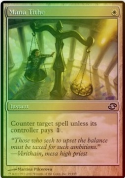 MTG Mana Tithe PLC FOIL vintage ITA