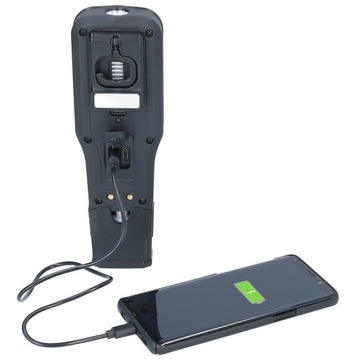 COB LED СВЕТОДИОДНАЯ ЛАМПА ДЛЯ МАСТЕРСКОЙ, АККУМУЛЯТОРНЫЙ ФОНАР С USB-КРЮКОМ