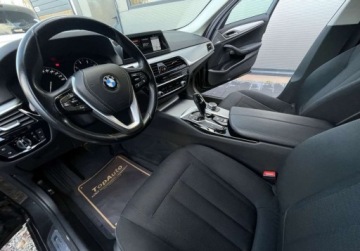 BMW Seria 5 G30-G31 Touring 520d 190KM 2019 BMW Seria 5 2.0D 190KM gwarancja LED AUTOMAT zarejestrowana BEZWYPADKOWY, zdjęcie 9