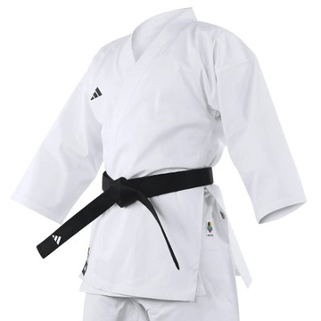 КИМОНО КАРАТЭ - KARATEGA ADIDAS WKF CLUB ДЛЯ ДЕТЕЙ СИЛЬНОЕ И КОМФОРТНОЕ - 170 СМ
