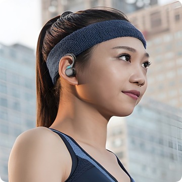 СПОРТИВНЫЕ НАУШНИКИ BLUETOOTH ДЛЯ БЕГА С СЕНСОРНЫМ МИКРОФОНОМ + POWERBANK