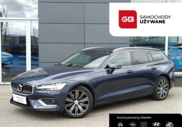 Volvo V60 II  2022 Volvo V60 2.0 MHEV 197KM Inscription Getr FV23 Salon PL Serwis ASO Gwaranc