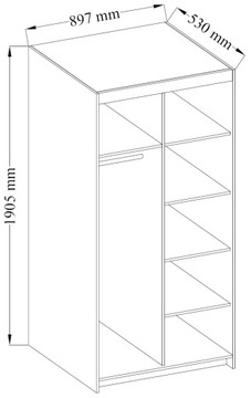 Комплект мебели Секция + ШКАФ РУМИ ЛЕФКАС ДУБ