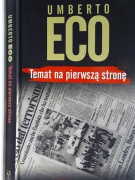 TEMAT NA PIERWSZĄ STRONĘ UMBERTO ECO