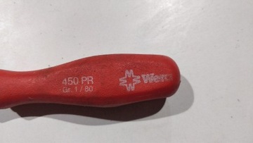 Крестовая отвертка Wera 450PR PH1x80