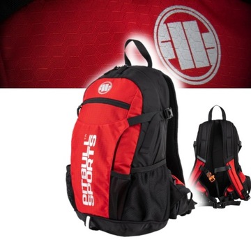 PITBULL WEST COAST PLECAK ROWEROWY PB SPORT CZERWONY BIKE BACKPACK RED