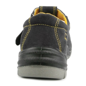 ЧЕРНЫЕ КОЖАНЫЕ РАБОЧИЕ САНДАЛИИ R45 TOECAP