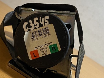 #C3545 PAS BEZPEČNOSTI ZADNÍ LEVÝ 116 I 85 2007 BMW 1 (E81)