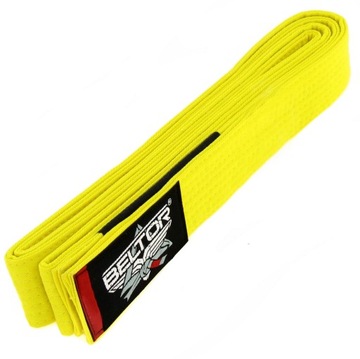 BELTOR PAS DO KIMONA BJJ GI DLA DZIECI ŻÓŁTY M0