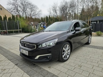 Peugeot 508 I SW Facelifting 2.0 BlueHDi 150KM 2016 Peugeot 508 GT LINE 2.0 150 KM klimatronik