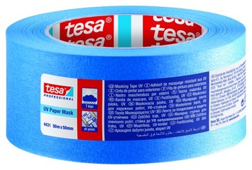 Taśma maskująca malarska tesa na zewnątrz 50mx50mm