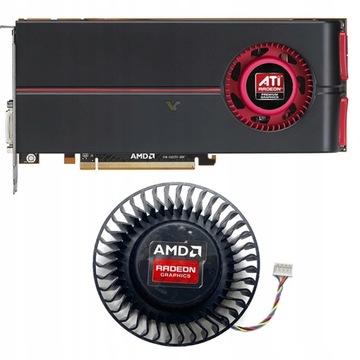 Вентилятор для AMD HD6990 6970 6950 6930 6870