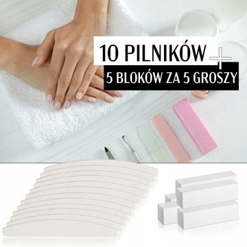 10x pilnik łódka zebra 100/180 + GRATIS 5x blok