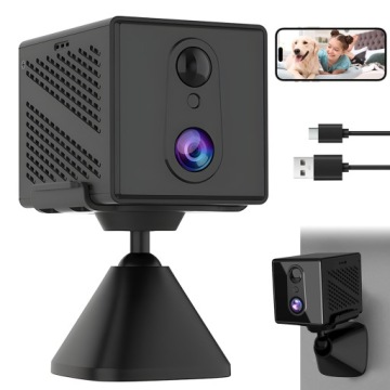 Skrytá Mini Kamera 1080P Hd Wifi Aktivace Pohybem Špionážní Aplikace