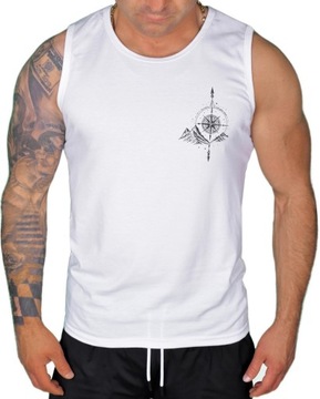 KOSZULKA NA RAMIĄCZKACH MĘSKA MĘSKI TANK TOP